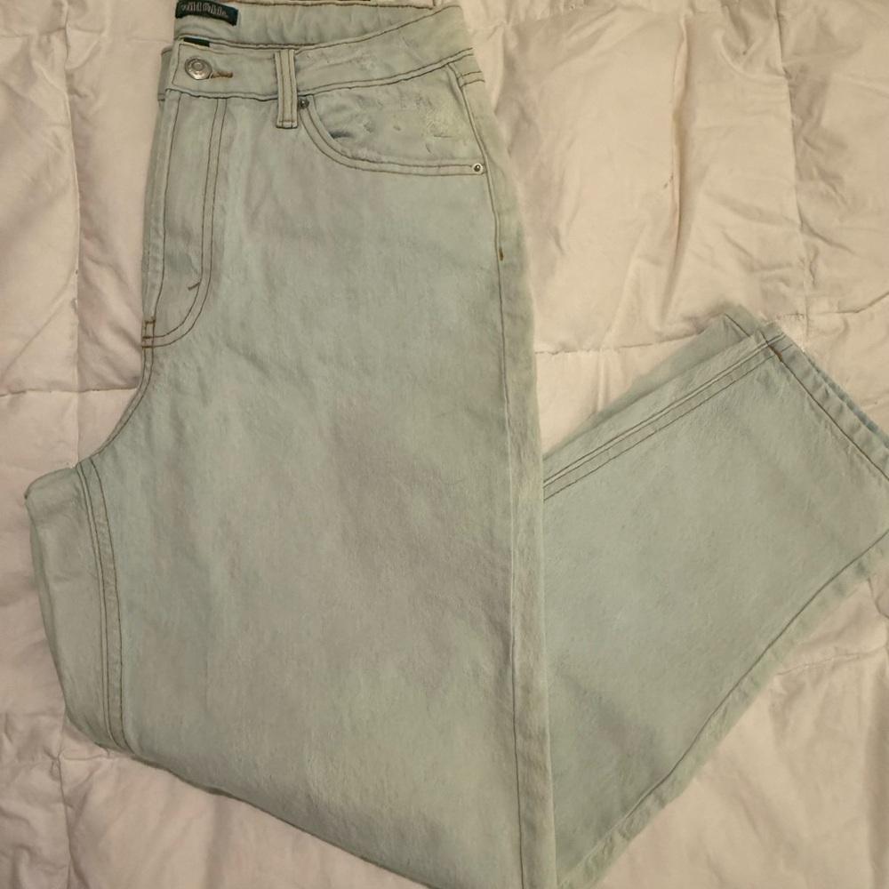 Size 8 Wild Fable High Rise Tapered Light Blue Women's Jeans
